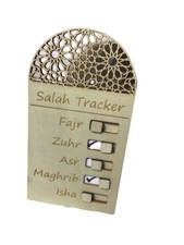 Salah Tracker Mosque Prayer Chart Muslim Gift Prayer Room Decor Magnets P2