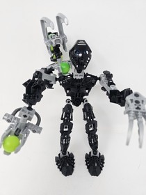 Lego 8729 -Bionicle Toa Nuparu Inika Toa As Is No Manual or Canister As Pictured