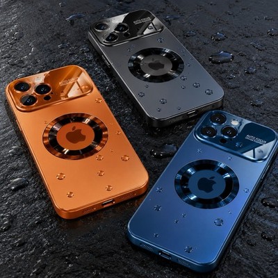 Titan-Optik MagSafe Hülle für iPhone 17 16 15 14 13 12 11 Pro Max Plus Air Case