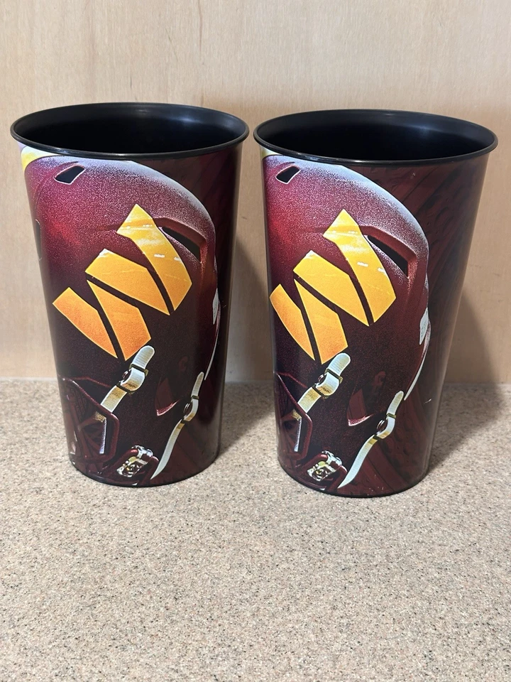 Washington Commanders 2025 NFL Football Souvenir Stadium Beverage Cups Set of 2 - Image 2 of 3