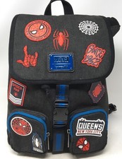Loungefly Marvel Spider-Man Icons Patches Mini Backpack - BoxLunch Exclusive