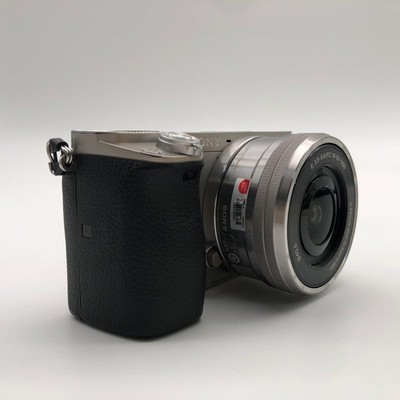 Sony Alpha A6000 Mirrorless Camera Grey Body+E PZ 16-50mm f/3.5-5.6 OSS Lens