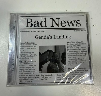 Bad News Genda`s Landing  audio cd NEU