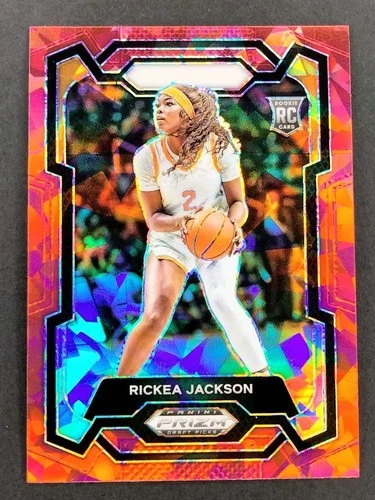 2024-25 Panini Prizm Draft Picks - Rickea Jackson #44 Red Ice Prizm (RC)