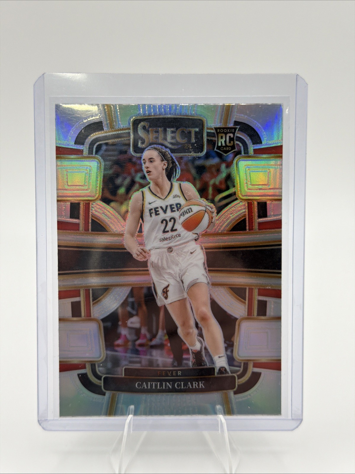 2024 Panini Select WNBA - Concourse Caitlin Clark #72 Silver Prizm (RC)
