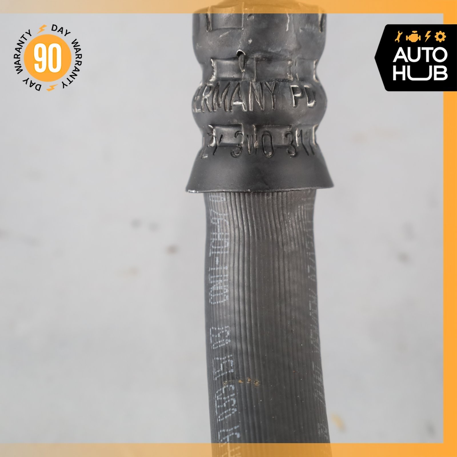03-13 Bentley Continental GT GTC 6.0L W12 Left Transmission Oil Cooling Line OEM