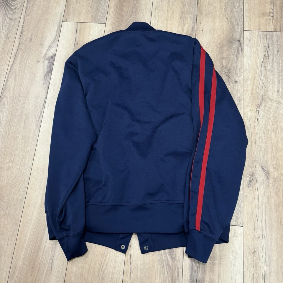 Chaqueta Polo Deportiva Ralph Lauren De Colección Años 90 Para Hombre Botón a Presión Completo - Talla L Foto 4 de 4