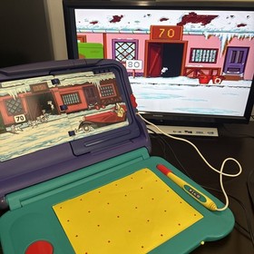 Math Antics with Disney's 101 Dalmatians (Sega Pico) Storyware Cart Only Tested