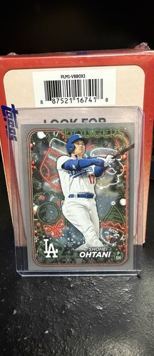 2024 Topps Holiday Holiday Tree Shohei Ohtani #H1 Los Angeles Dodgers