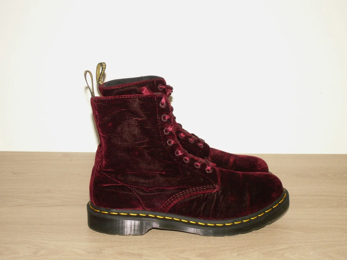 Dr Martens 1460 Cherry Red in Women's Boots for sale | eBay UK