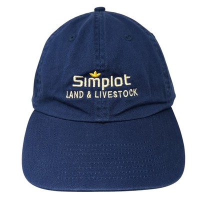 Simplot Land & Livestock Baseball Cap Blue One Size Fahrenheit Fashion Headwear