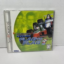 Flag to Flag - Sega Dreamcast - Complete with Manual - Tested & Working Cib