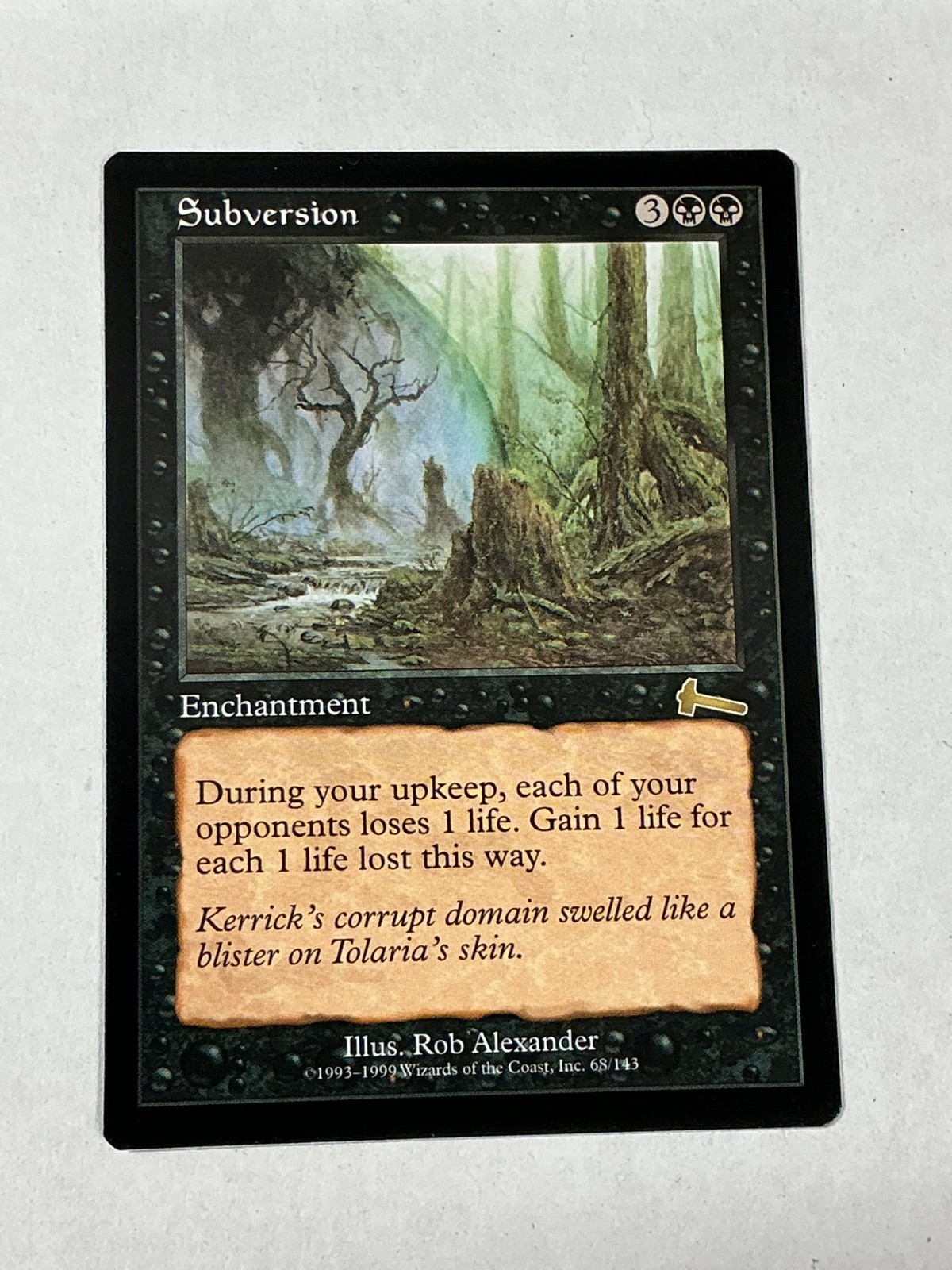 Subversion - 68 - Urza's Legacy - MTG Near Mint NM MJB