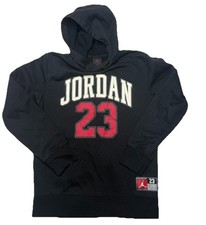 Youth Michael Jordan Hoodie Sweatshirt Jumpman Size Large 12-13 Years Pull Over