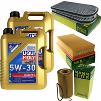 Inspektionskit Filter Liqui Moly ÖL 10L 5W-30 FüR Bmw 7Er E38 750I Il