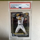 Konnor Griffin 2024 Bowman Draft #BDC22 Chrome - Pittsburgh Pirates - PSA 9