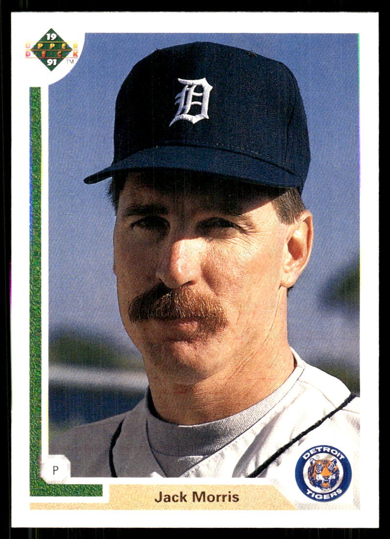Jack Morris 1991 Upper Deck #336 Tigers FREE SHIPPING StackedPacks
