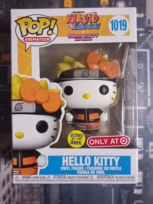 Hello Kitty 1019 Glow in the Dark Target Exclusive Hello Kitty X Naruto Funko