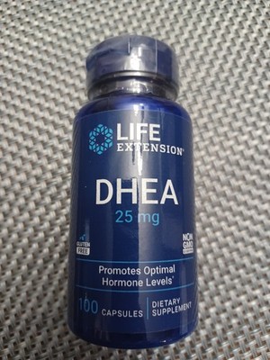 Sealed Life Extension DHEA 25 mg - 100 Capsules - Exp. 09/2026