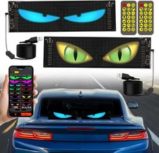 Devil Eyes Light For Car Programmable Flexible Digital Display Smart App Control