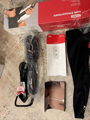 TYMO Hair Straightener Brush Ionic Plus Straightening Brush No Box