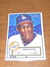 2001 Topps Heritage #152 Adrian Beltre Los Angeles Dodgers