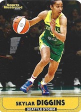SKYLAR DIGGINS SPORTS ILLUSTRATED KIDS CARD 2025 SEPT/OCT ISSUE SEATTLE STORM