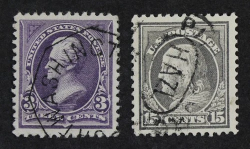 CKStamps: US Stamps Collection Scott#268 437 Used Large Margins