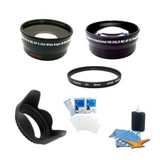 58 mm Lens  Filter 6 pc kit Telephoto Lens Converter DSLR Nikon, Canon, Sony
