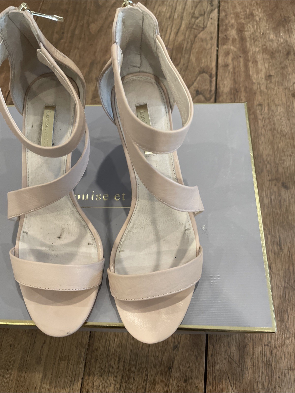 Louise et Cie Heels - Lo-Hilio Begonia Smooth Tumbled Baby - Women’s Size 7.5M