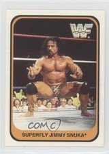 1991 Merlin WWF Italian Superfly Jimmy Snuka #45 6ns