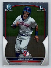 2023 Bowman #BCP-98 Jorge Burgos Chrome Prospects