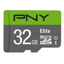 PNY 32GB Elite Class 10 U1 microSDHC Memory Card