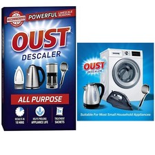OUST ALL PURPOSE DESCALER KETTLE IRON LIMESCALE REMOVER CLEANER DE-SCALER
