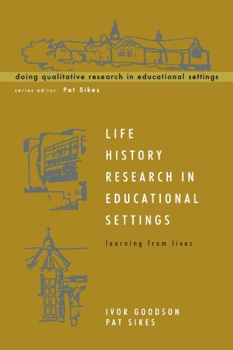 Life History Research In Educational Settings: Learning from Liv