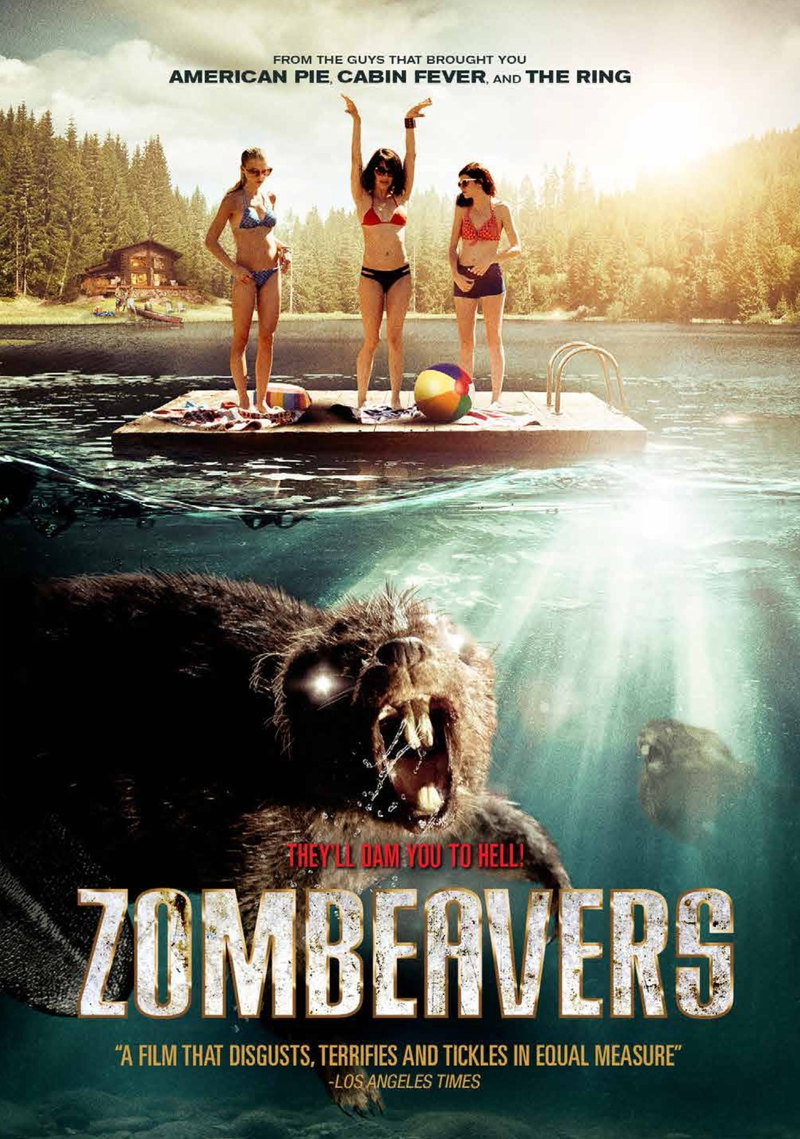 Zombeavers (DVD) Bill Burr Cortney Palm John Mayer Rachael Melvin Rex Linn