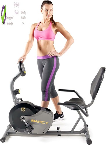Marcy Magnetic Recumbent Bike With 
