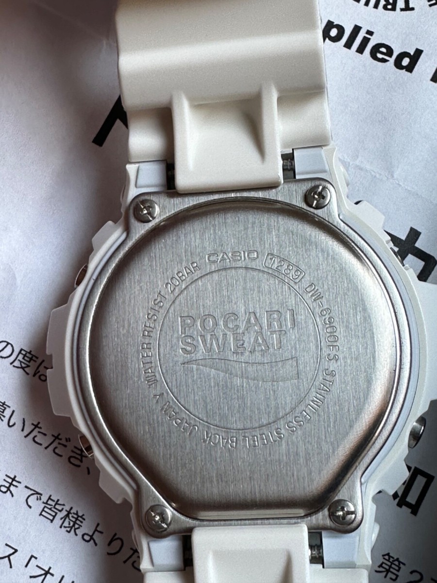 CASIO G-SHOCK Pocari Sweat Dream Come True DW-6900FS watch CASIO G-SHOCK Pocari Sweat Dream Come True DW-6900FS watch