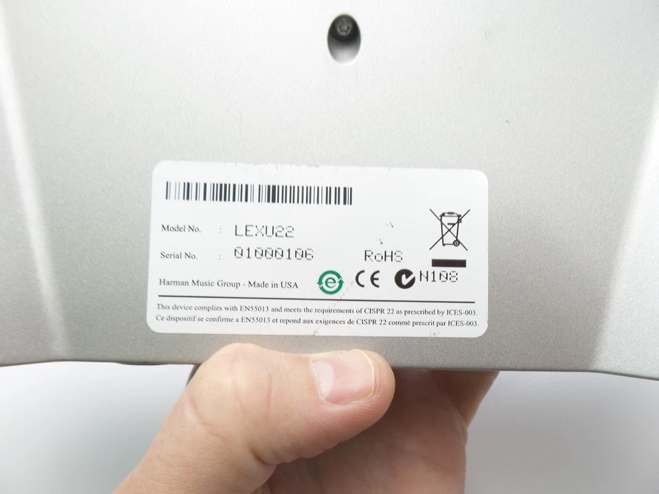 Lexicon I-ONIX U22 USB 2.0 Desktop Recording Studio Audio Mixing - Image 4 of 4