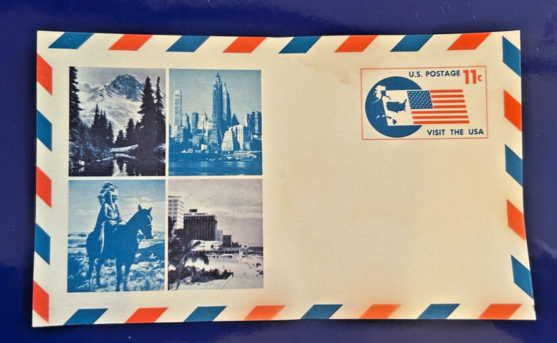 US Stamp  UXC5   Visit The USA  Postal Card   Unused  Selling in  lot of 25