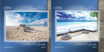 2 CDs ''Chillout & Lounge'' (Vol. 1 & 2), Gemafreie Musik [inkl. Youtube Lizenz]