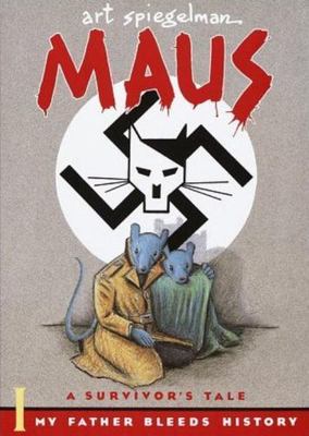 MAUS: MY FATHER BLEEDS HISTORY by Art Spiegelman FREE SHIPPING paperback book
