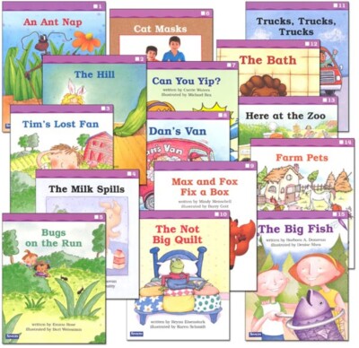 Grade K Saxon Phonics & Spelling Fluency Readers Set B Average 15 Kindergarten