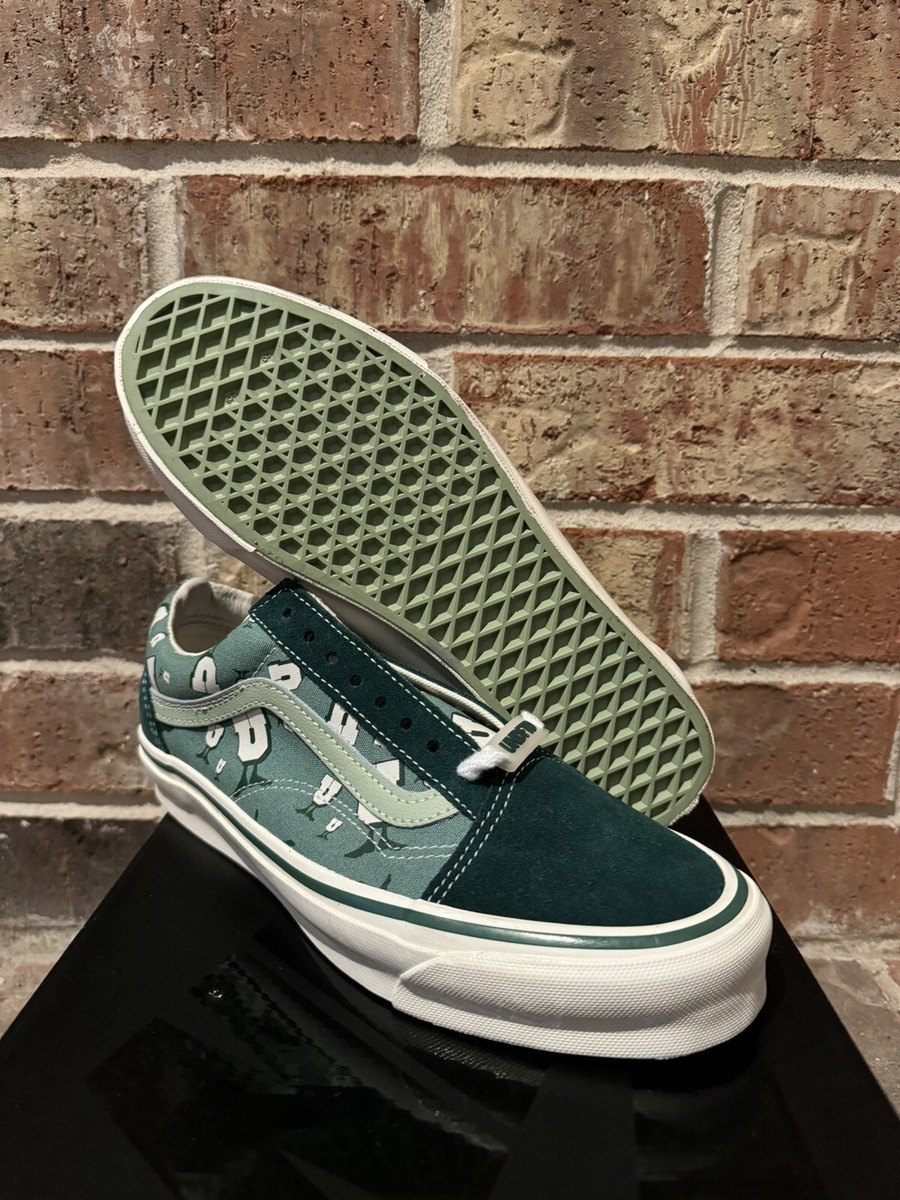 New 8 Vans Undefeated OG Old Skool LX U-Man Bistro Green White