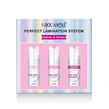 EYEBROW AND EYELASH LAMINATION SET “PERFECT LAMINATION” NIKK MOLE