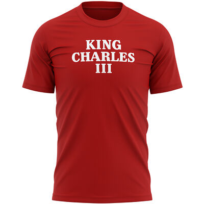 King Charles Coronation Herren T-Shirt III Kings Street Party 2023 Royal Family