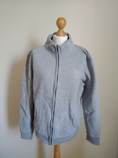 Atlantic Bay Quality Grey Long Sleeved Basic Zip Up Jacket With Side Pockets...