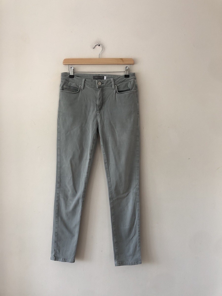 Mint Velvet Grey Lightweight Skinny Jeans Sz Uk 12 Reg UK