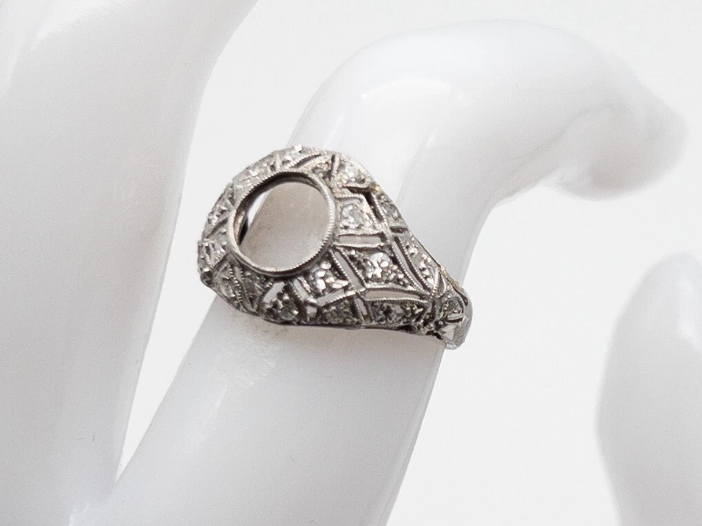 Edwardian hotsell ring setting