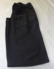 THE LIMITED Med-Dark Gray LINEN Look "CASSIDY" Belted WIDE Leg CROP Pant Sz 6 — photo 4